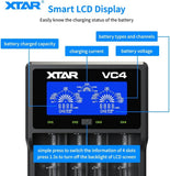 Xtar VC4 Quad Bay Charger