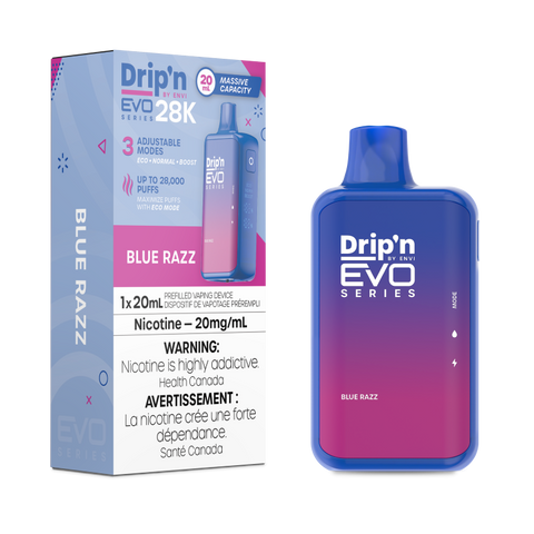 Drip'n EVO 28K Disposable - BLUE RAZZ