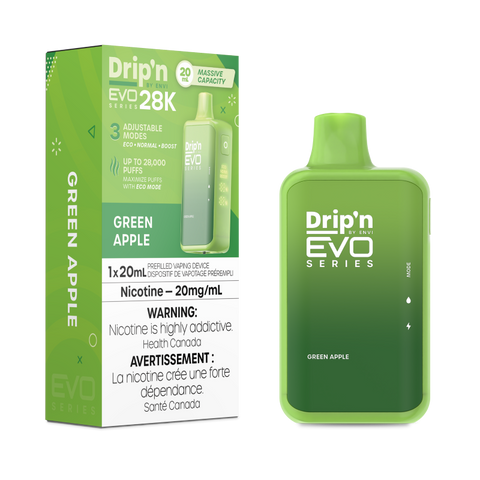 Drip'n EVO 28K Disposable - GREEN APPLE