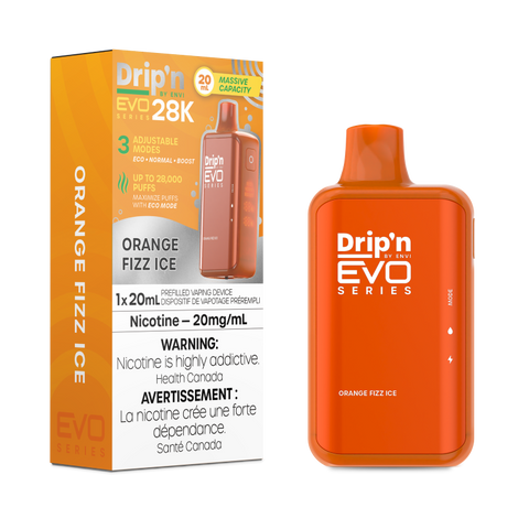 Drip'n EVO 28K Disposable - ORANGE FIZZ ICE