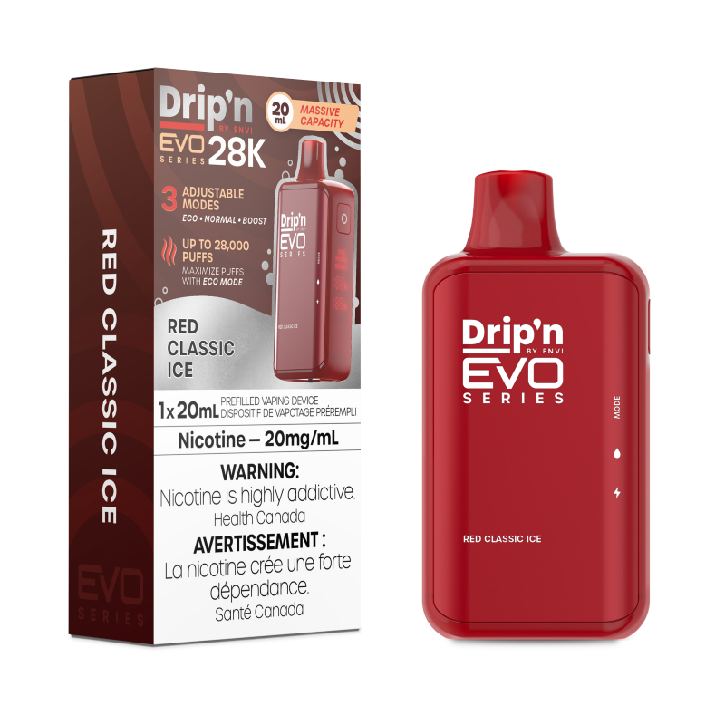 Drip'n EVO 28K Disposable - RED CLASSIC ICE