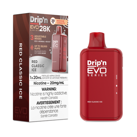 Drip'n EVO 28K Disposable - RED CLASSIC ICE