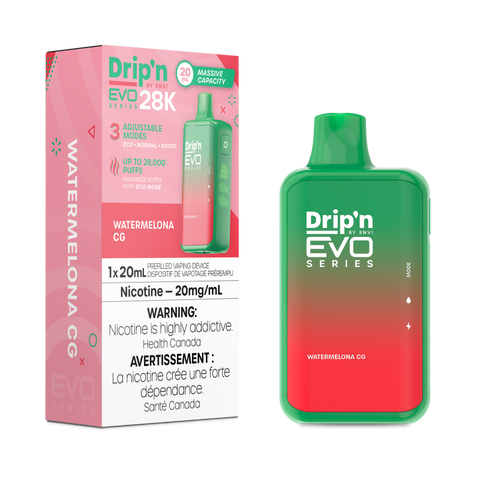 Drip'n EVO 28K Disposable - WATERMELON CG