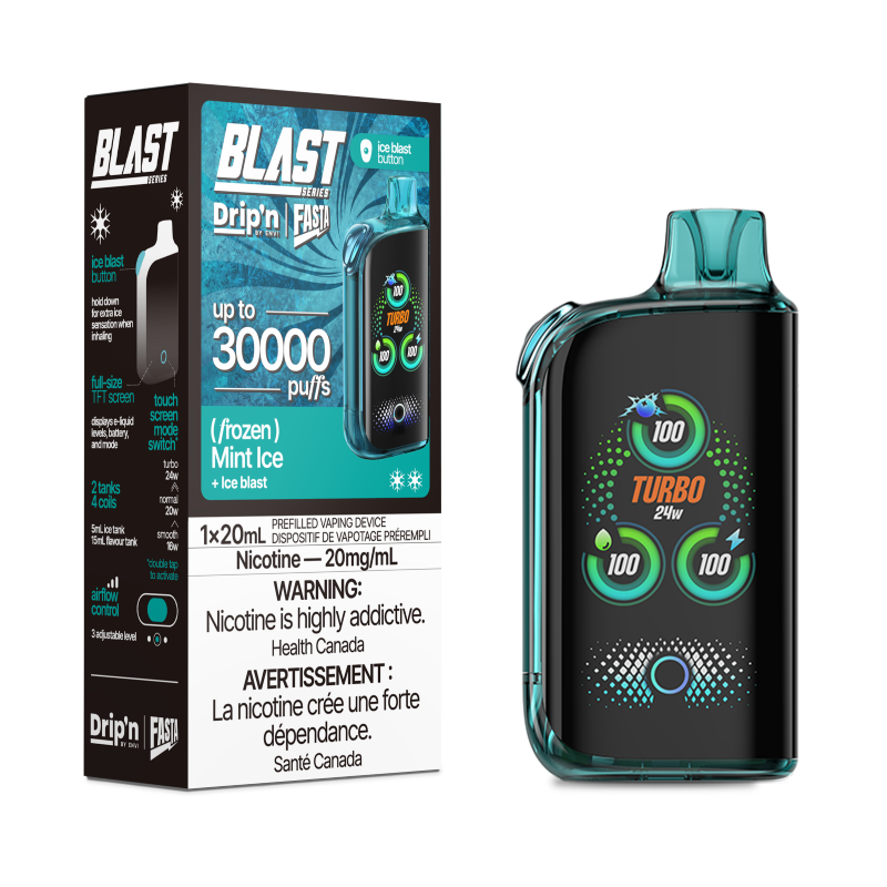 Dripn Fasta Blast 30K - MINT ICE