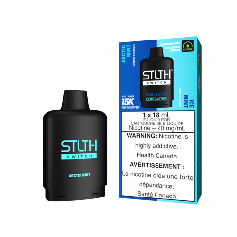 STLTH SWITCH Pods 18ml - ARCTIC MINT & ICE MINT