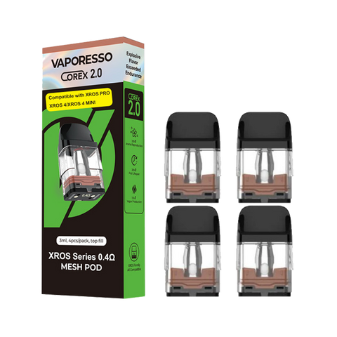 Vaporesso XROS Replacement Pods [CRC] - 4pk