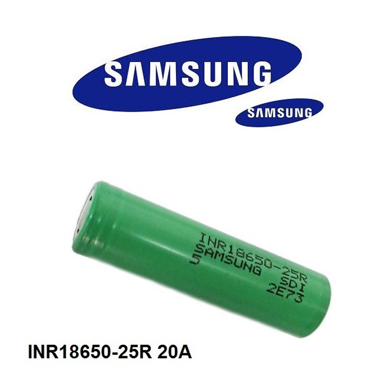 Samsung INR-18650 (25R) 20A - 1pc