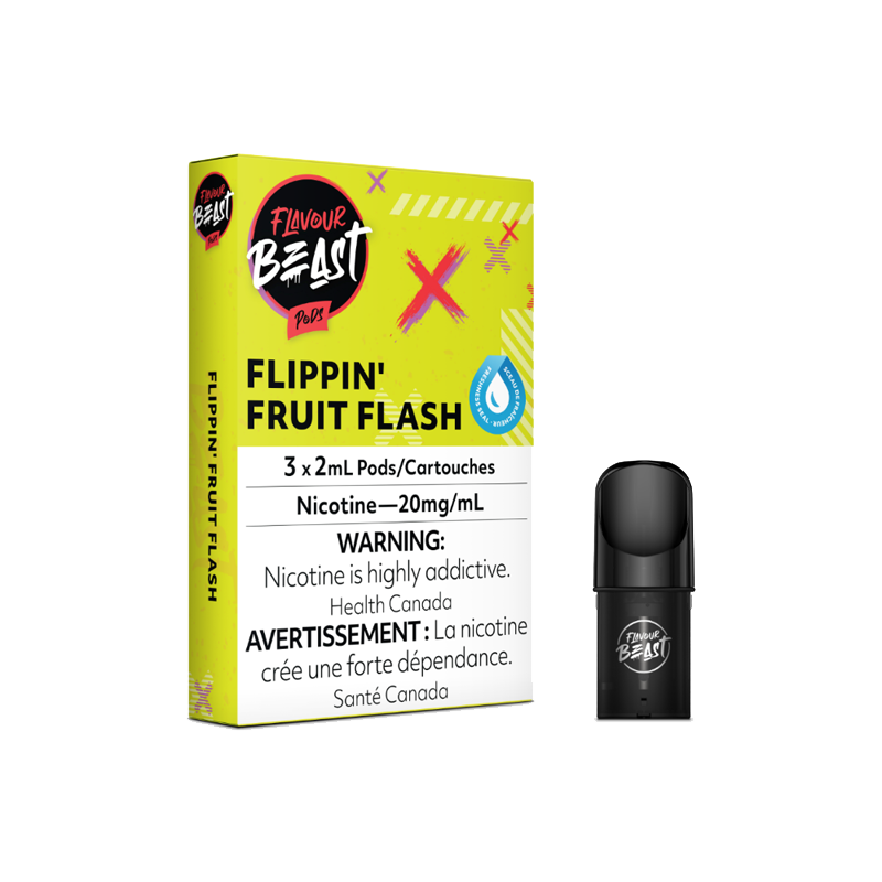 Flavour Beast Pods 3pk. - FLIPPIN FRUIT FLASH